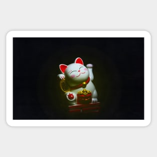 Japan - 'Lucky Cat' Sticker